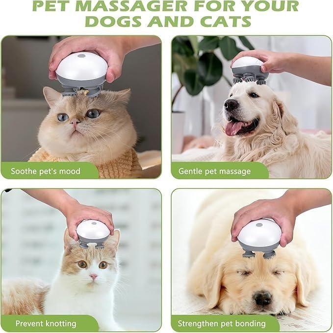 Elektrischer Haustiermassager für Katzen & Hunde