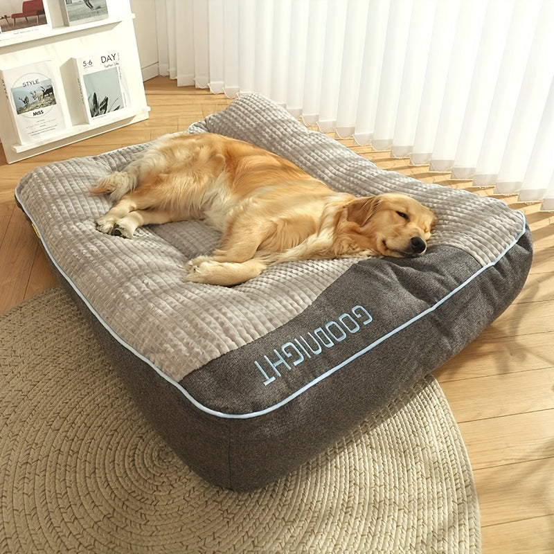 Sofa Hundebett – Weich, stützend & rutschfest | 100x75 cm