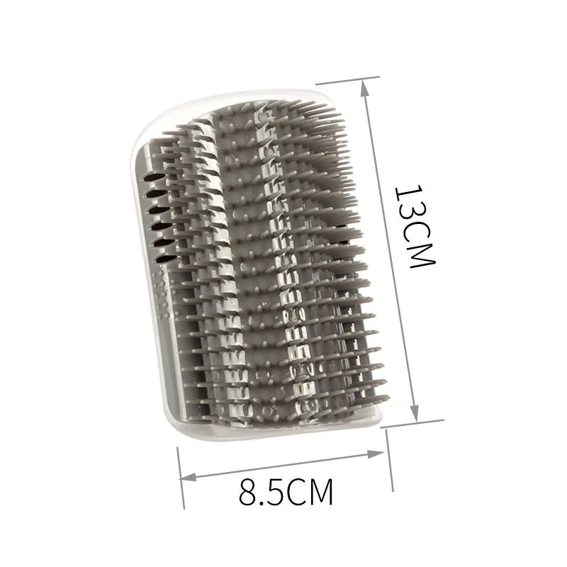 Katzen-Eckbürste Grau