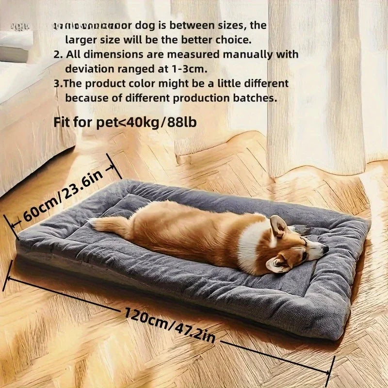 Plüsch Hundebett Sofa – Weich, Atmungsaktiv, Vielseitig | 3 Grössen