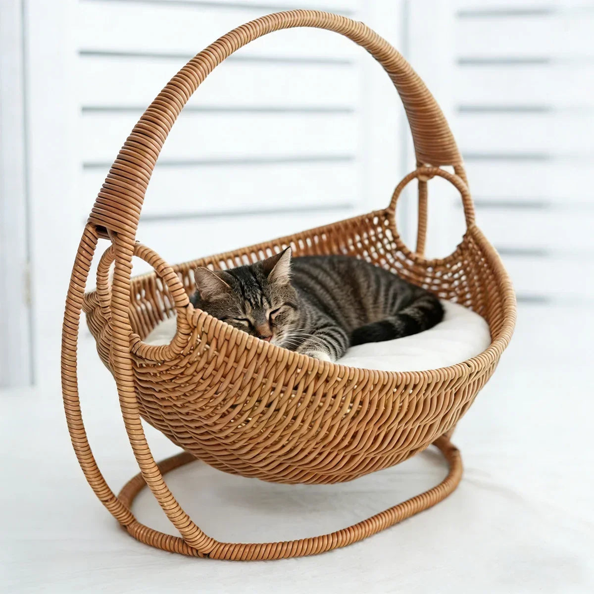 Kuscheliges Katzenkorb-Nest | Hängematte & Höhlenbett für Katzen – wasserdicht
