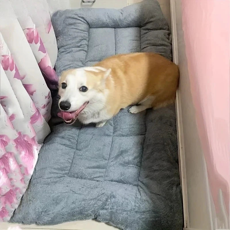 Plüsch Hundebett Sofa – Weich, Atmungsaktiv, Vielseitig | 3 Grössen