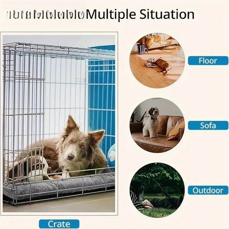 Plüsch Hundebett Sofa – Weich, Atmungsaktiv, Vielseitig | 3 Grössen