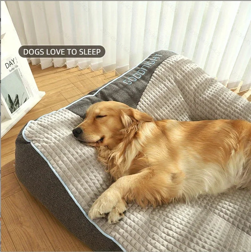 Lit orthopédique pour chien extra épais – grands chiens et chiens âgés