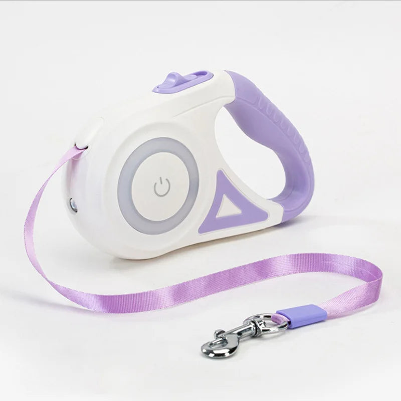 LED-Rollleine Violett