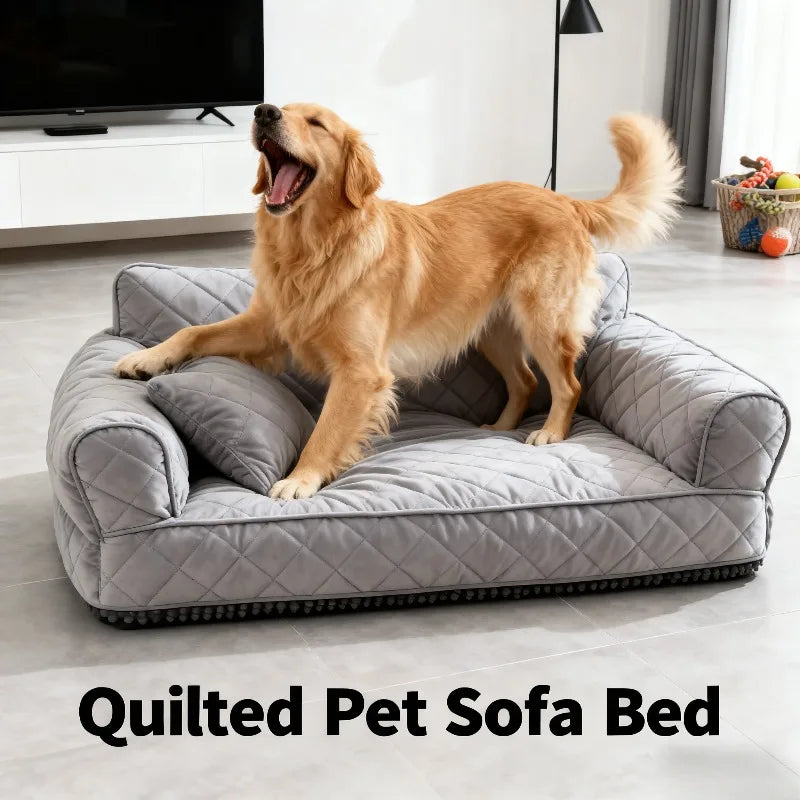 PawRelax™ Donut Rim Plush Bed – Soft, Safe & Anxiety-Reducing