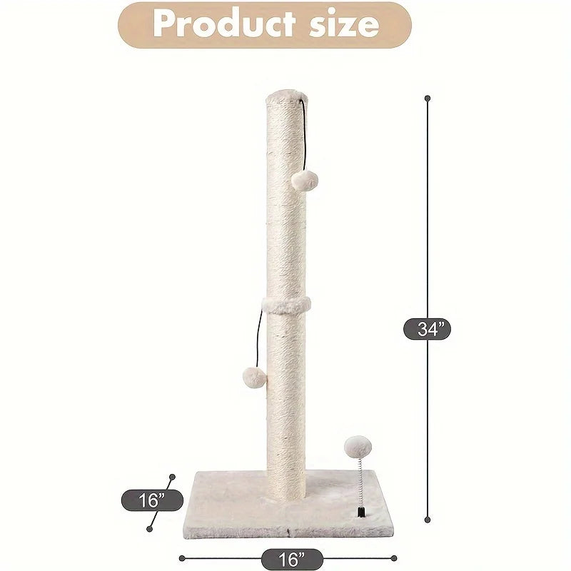 86 cm hoher Premium-Kratzbaum