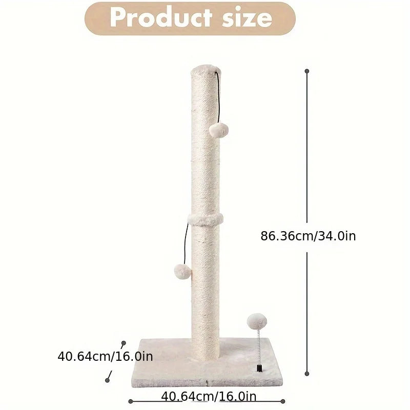 86 cm hoher Premium-Kratzbaum