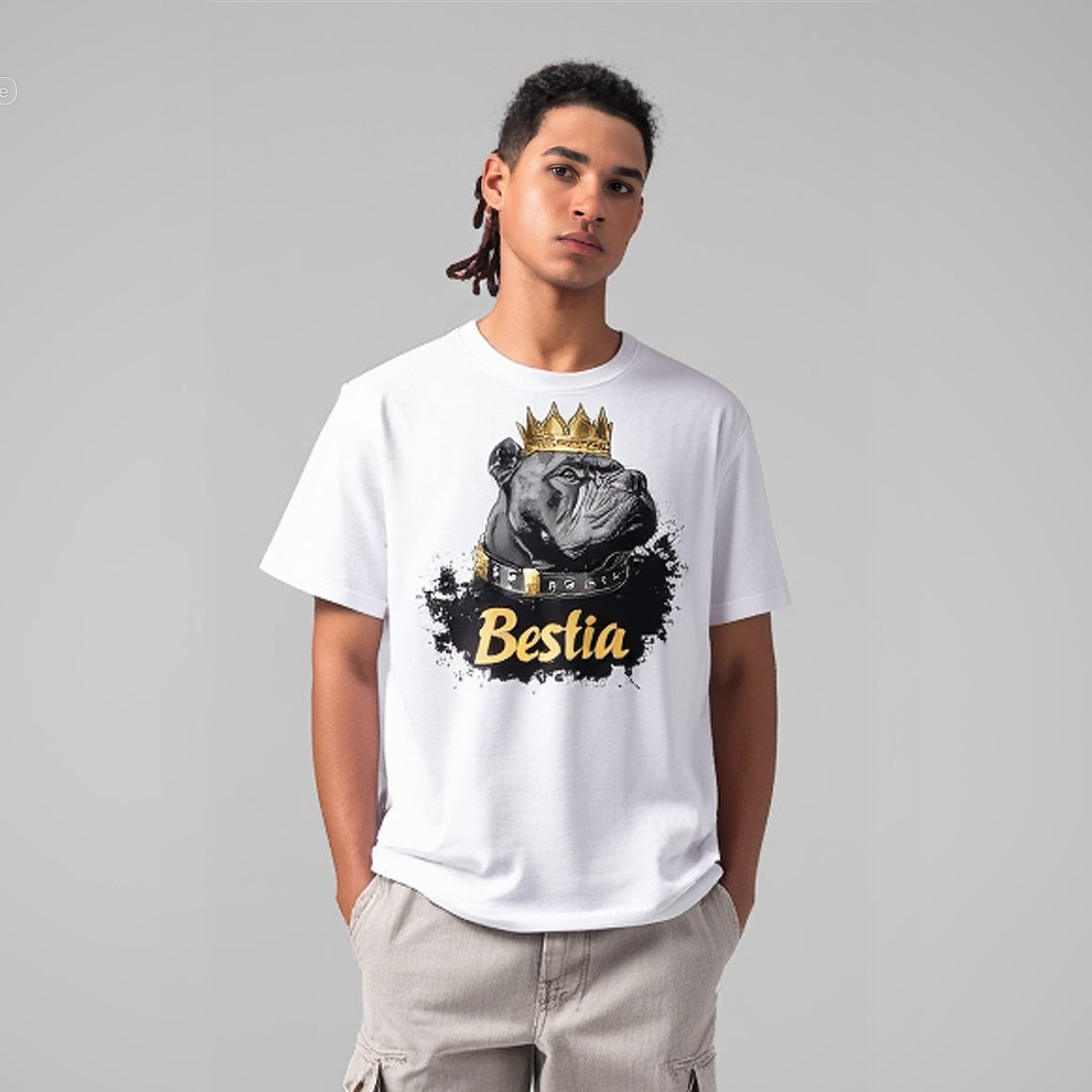 Cane Corso T-Shirt Weiß V1