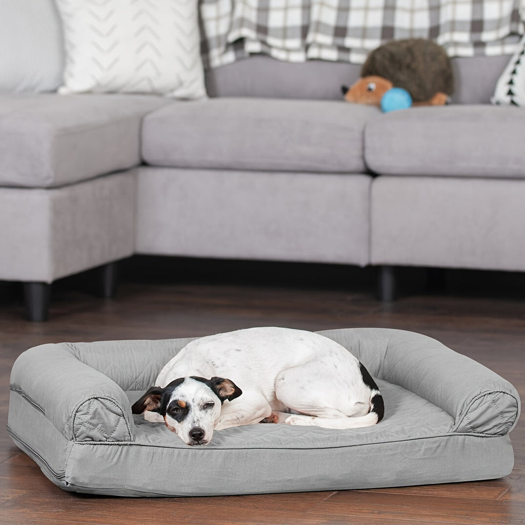 Hundebett Sofa-Stil XL – 120x80 cm, gesteppt | Koller SnugglePets