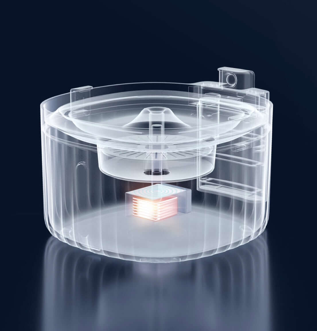 Intelligenter Trinkbrunnen für Haustiere