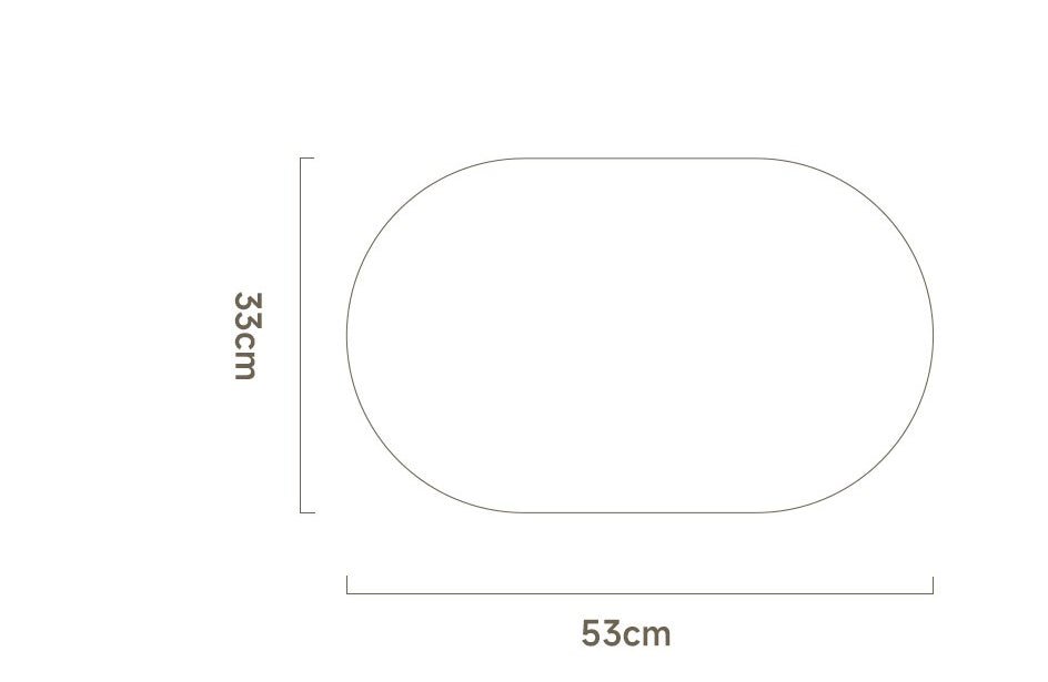 Praktische, wendbare Tischmatte für Haustiere